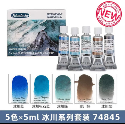 Professional Watercolor Paint Set – 5ml Artist Tubes