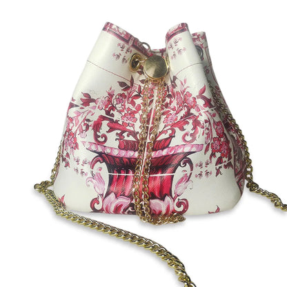 Women’s Bucket Crossbody Bag – Large Capacity Chain Shoulder Bag