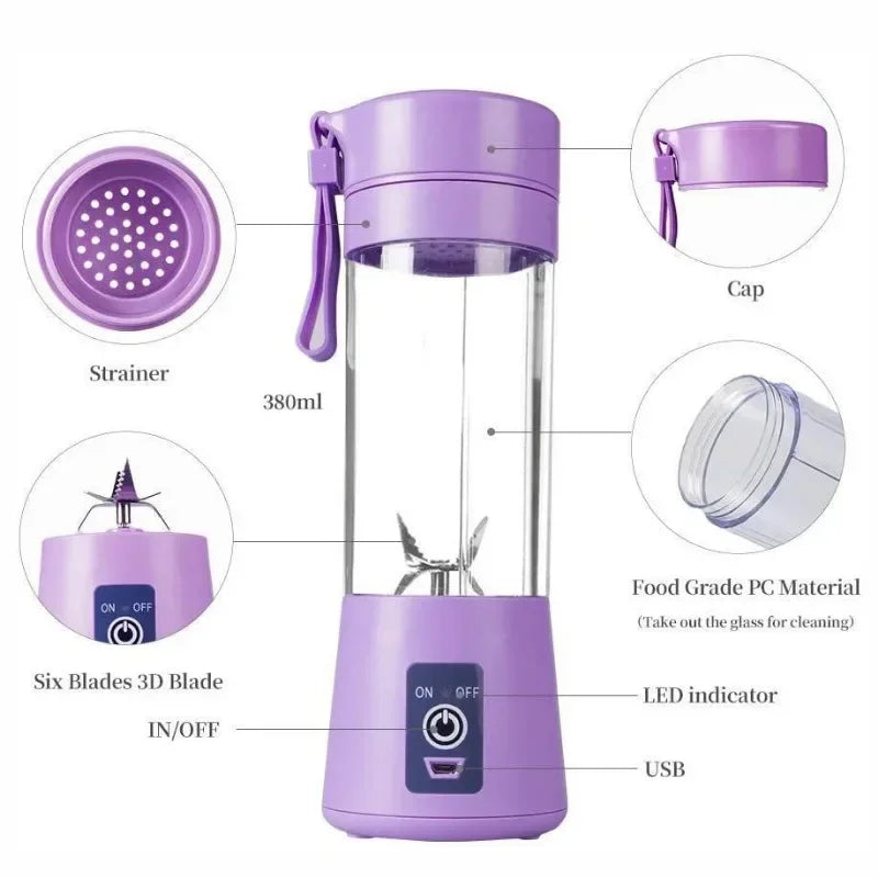 Portable Rechargeable Blender Cup