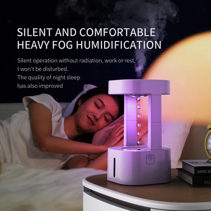 580ml Anti-Gravity Water Drop Humidifier