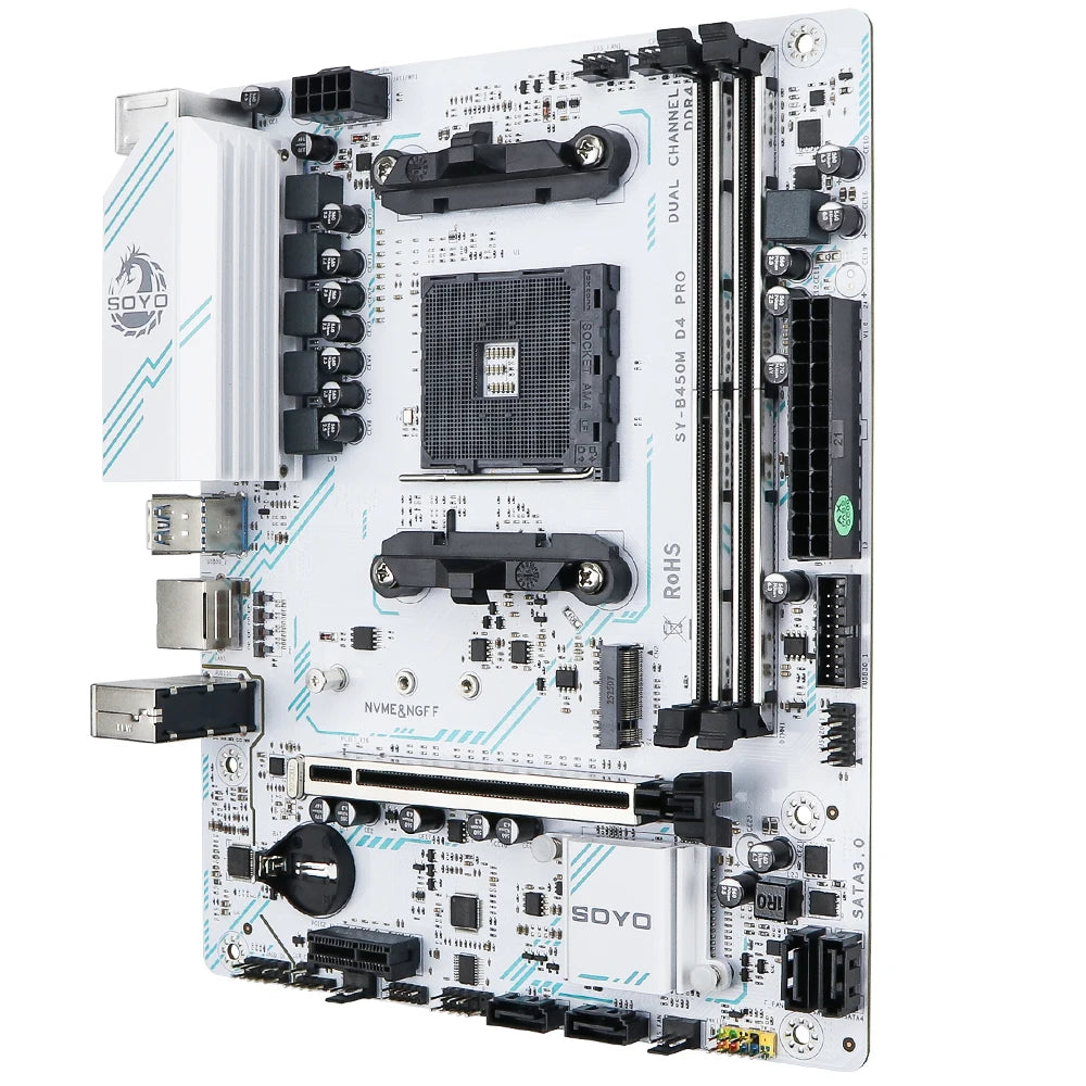 SOYO B450M AM4 Gaming Motherboard