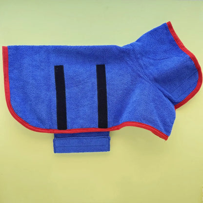 Quick-Dry Microfibre Dog Towel Wrap