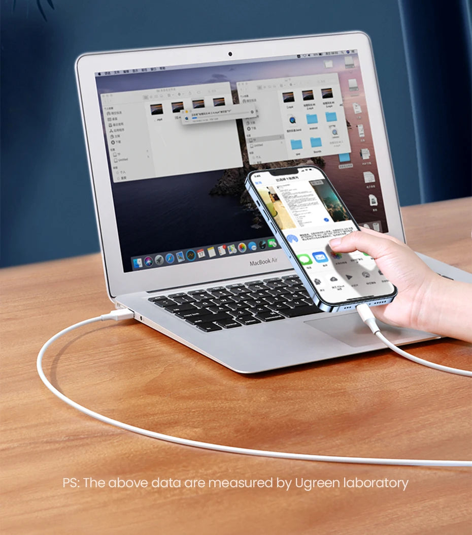 Apple Certified USB-A to Lightning Cable – 2.4A Fast Charge