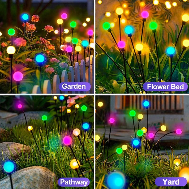 Solar Firefly Garden Lights