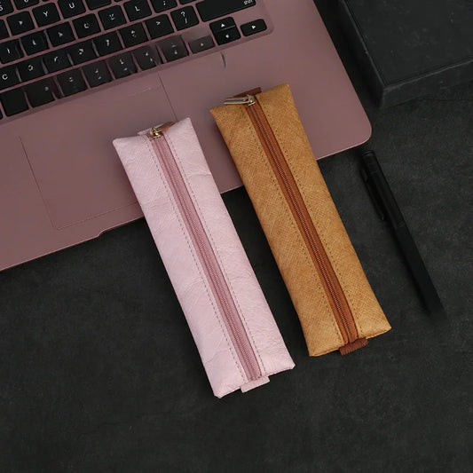 Elastic Zippered Fountain Pen Protective Pouch