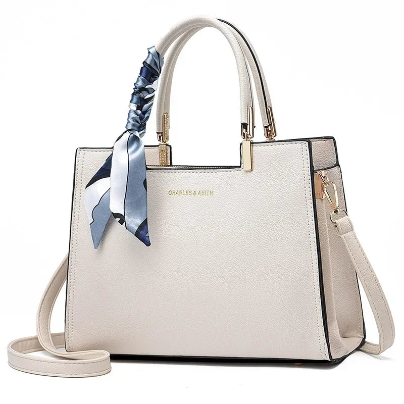 Luxury Women’s Structured Satchel Shoulder & Crossbody Handbag