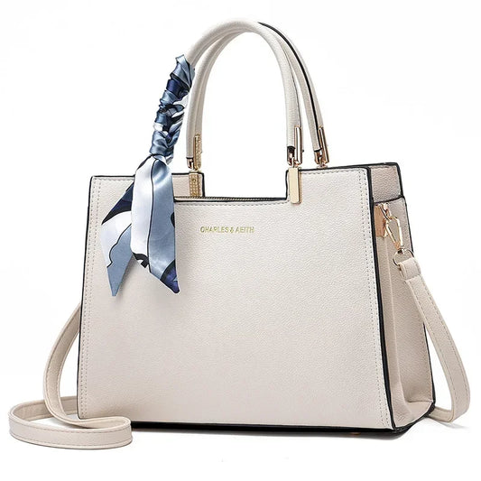 Luxury Women’s Structured Satchel Shoulder & Crossbody Handbag