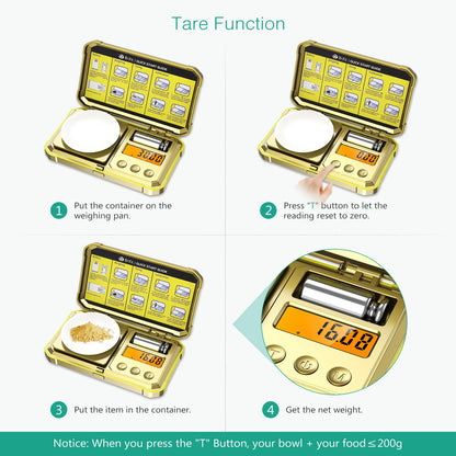 Digital Jewelry Scale 200g