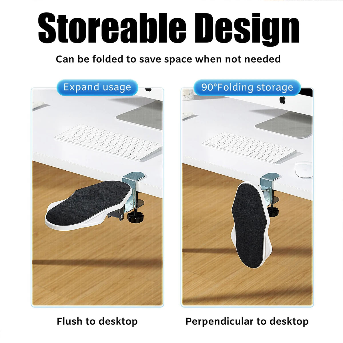 Ergonomic Desk Arm Support Tray
