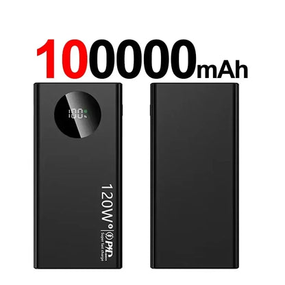 Lenovo 120W Fast Charging Power Bank with Digital Display