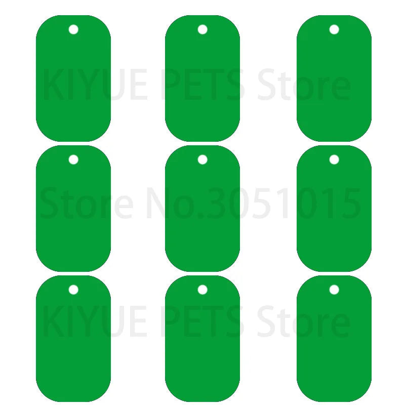 Personalized Aluminum Dog Tags – Custom Pet ID Tags
