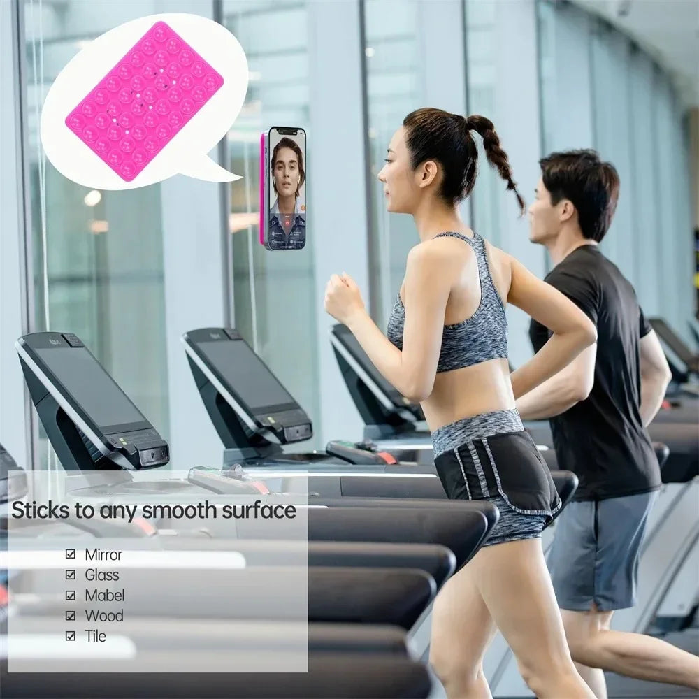Double-Sided Silicone Suction Cup Phone Mount