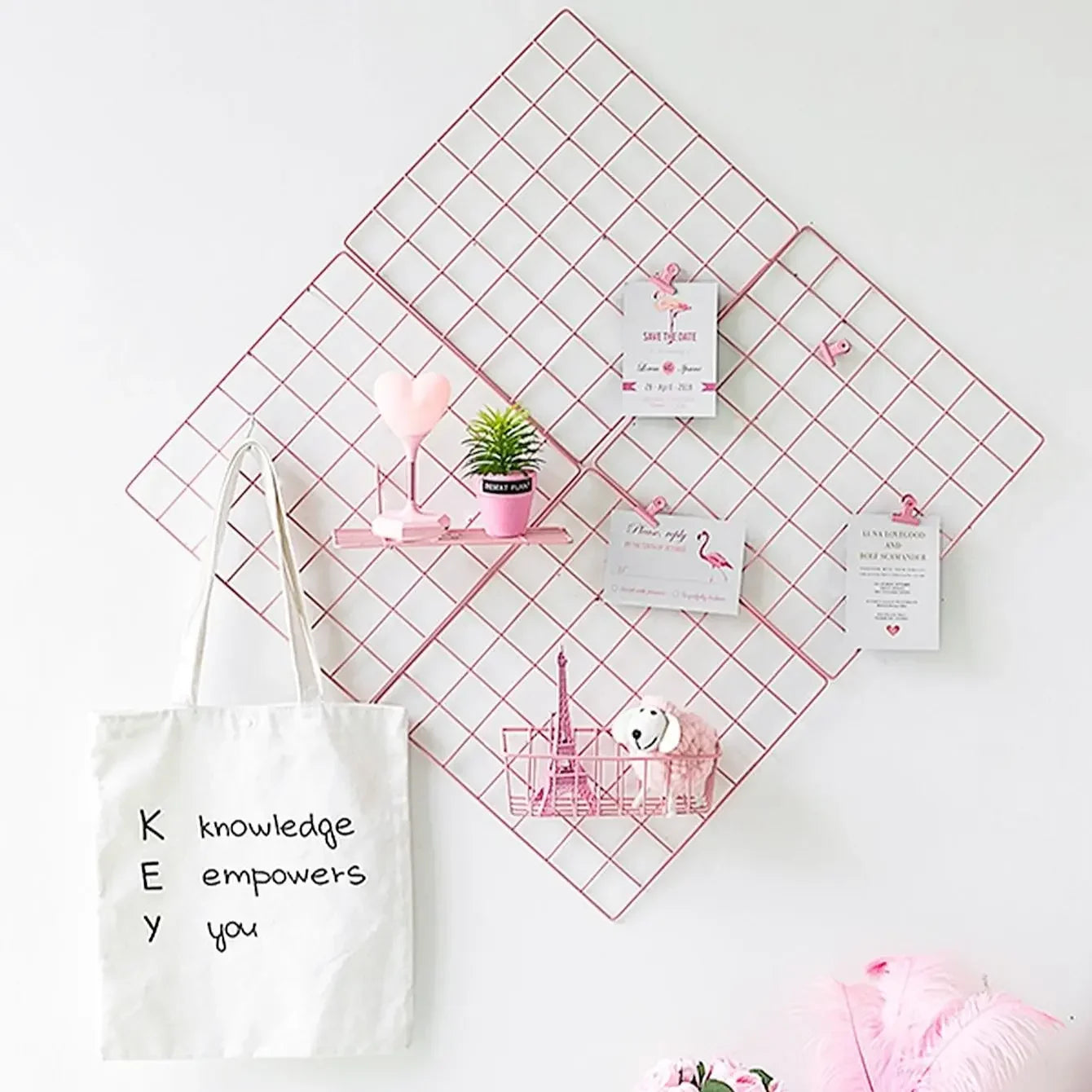 Grid Photo Wall Organizer