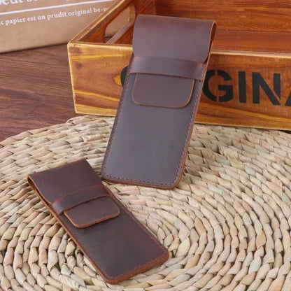 Handmade Leather Pen Case