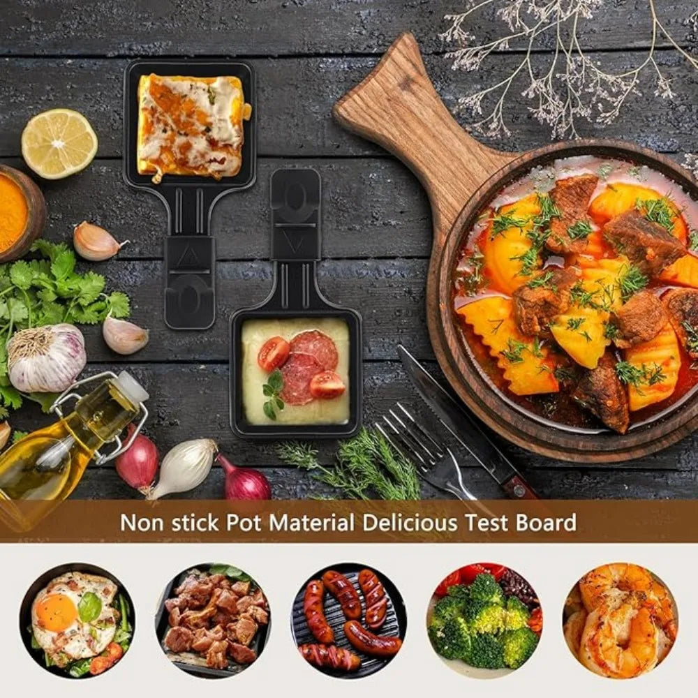 Mini Raclette Pan Set