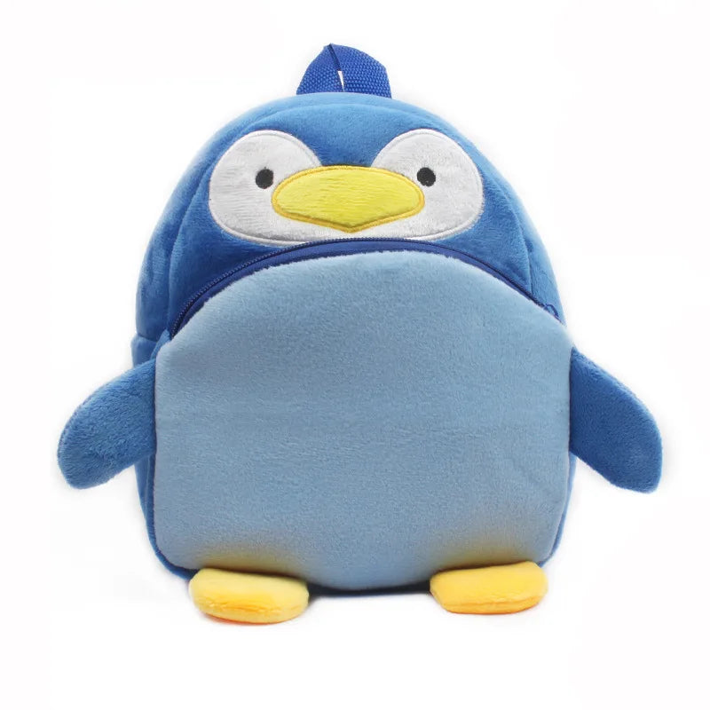 3D Plush Animal Kids Backpack for Kindergarten