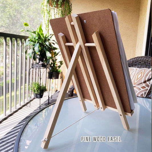 Mini Wooden Tabletop Display Easel
