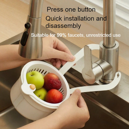 Hanging Sink Drain Basket & Food Strainer
