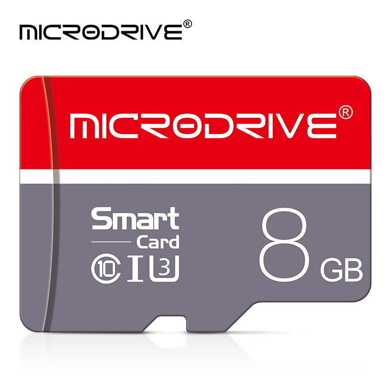 Class 10 High-Speed MicroSD Card with SD Adapter
