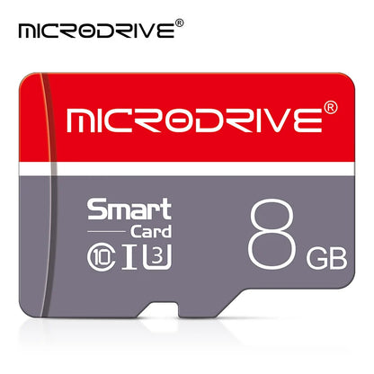 Class 10 High-Speed MicroSD Card with SD Adapter