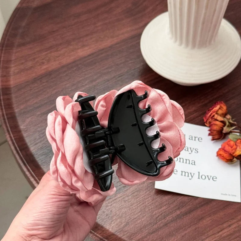 Rose Flower Hair Clip for Women