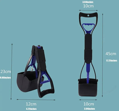 Foldable Long Handle Dog Pooper Scooper
