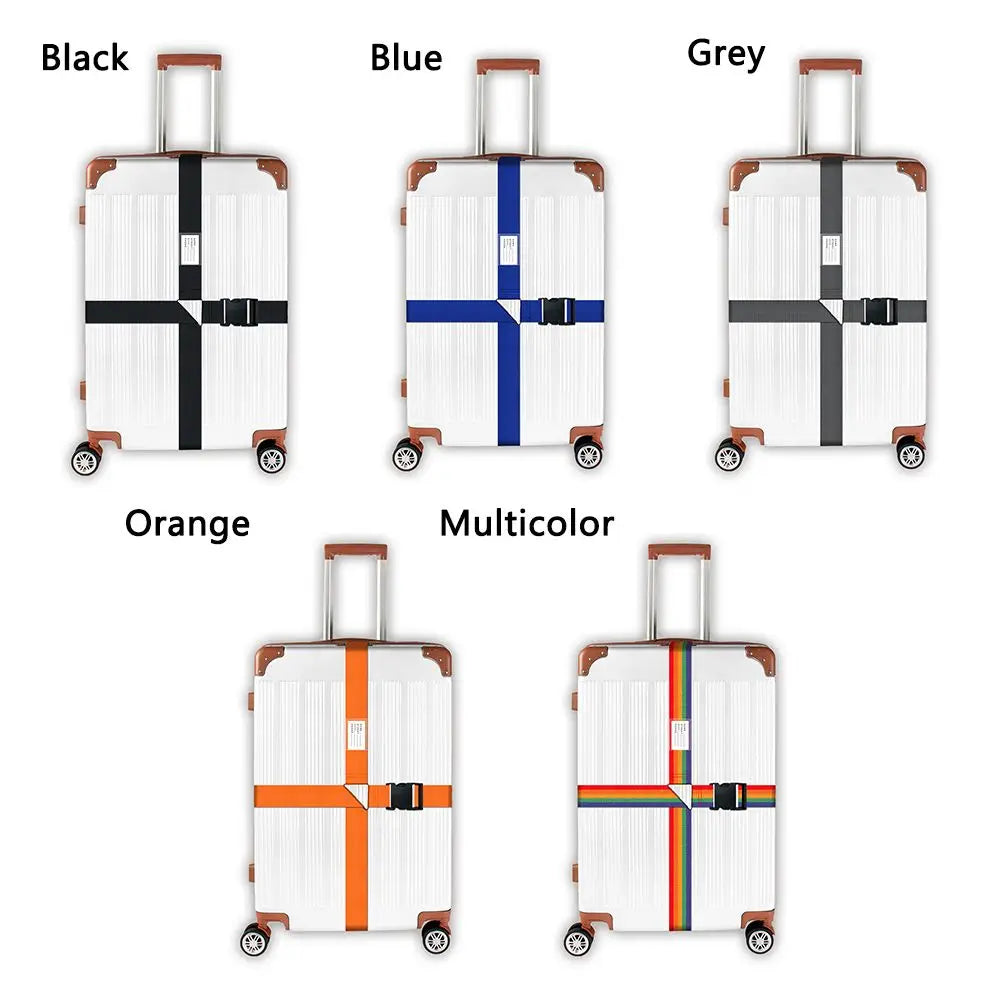 Adjustable Rainbow Luggage Strap