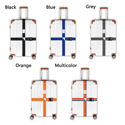 Adjustable Rainbow Luggage Strap