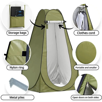 Portable Pop-Up Privacy Shower & Changing Tent