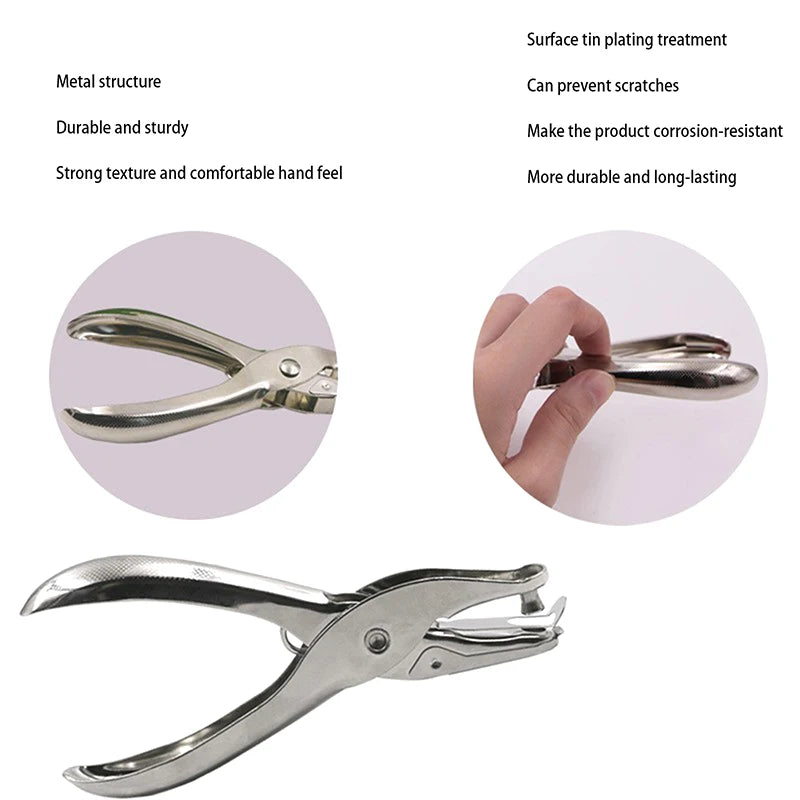 Portable Single Hole Punch – 3mm & 6mm