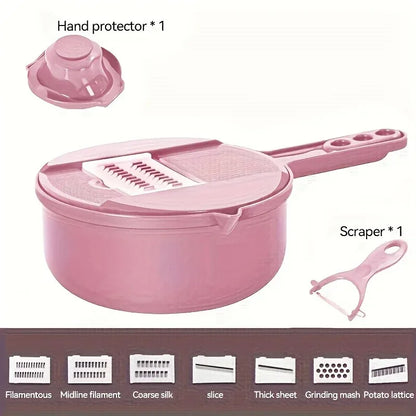 9-in-1 Multifunction Vegetable Chopper & Slicer