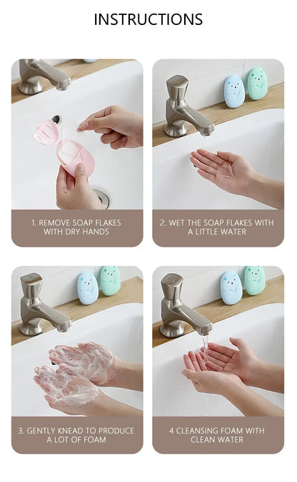 Travel Soap Sheets with Portable Storage Case