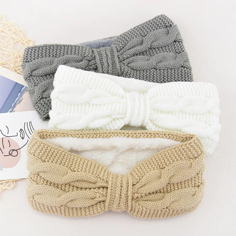 Women’s Winter Knitted Wide Headband