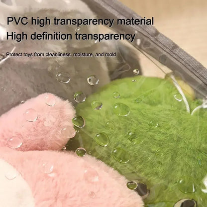 Transparent Waterproof Folding Toy Storage Box
