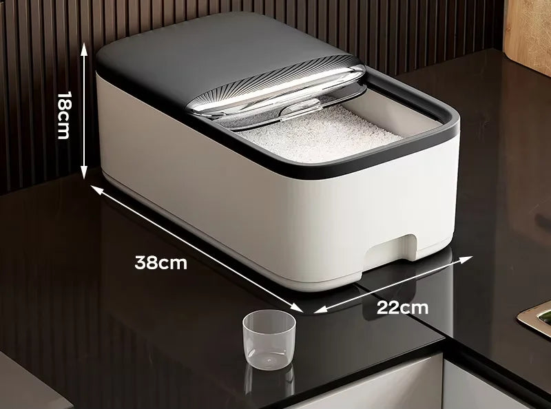 Sealed Grain Storage Container