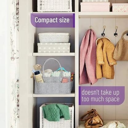 Portable Baby Diaper Organizer Bag