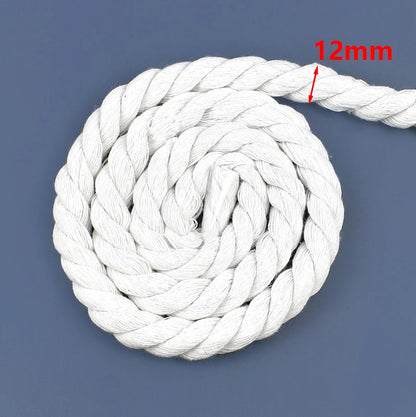 Braided Cotton Macramé Rope Cord