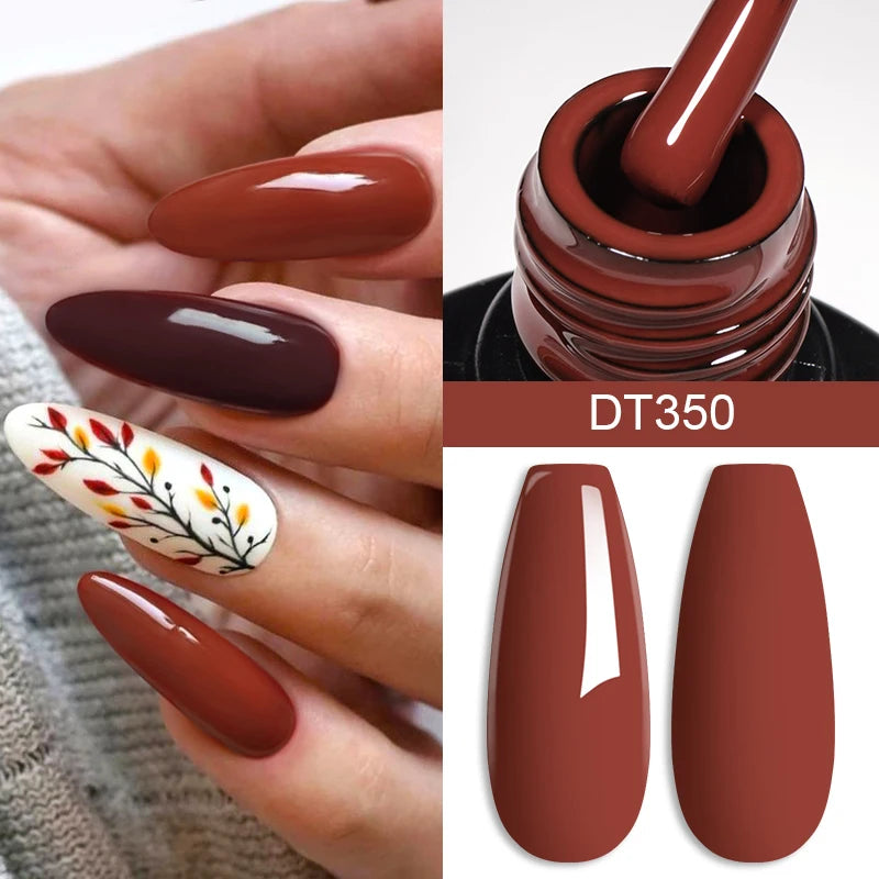 MEET ACROSS 7ml Red Gel Nail Polish