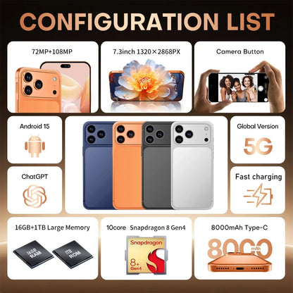Silicone Protective Case for i17 Pro Max