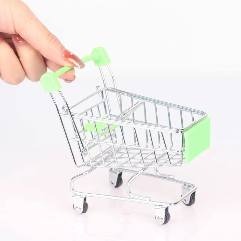 Mini Supermarket Shopping Trolley