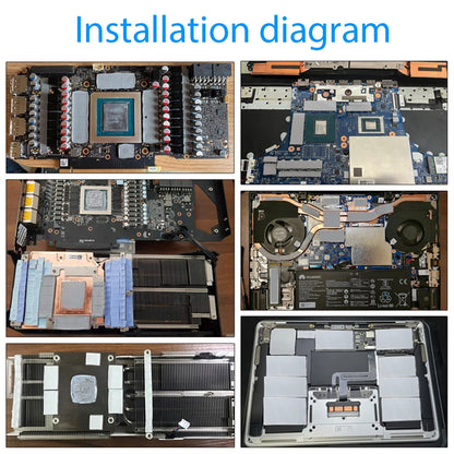 16W/mK High Conductivity Thermal Pad for CPU, GPU & SSD Cooling