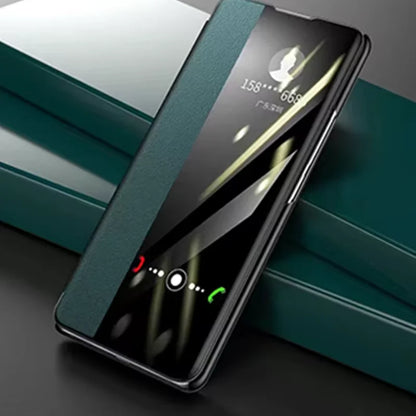 Honor X7d Leather Flip Wallet Case