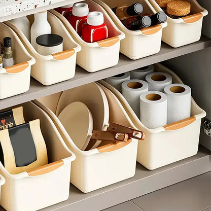 Multipurpose Plastic Storage Basket for Home Organization