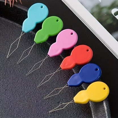 2/5/10-Piece Plastic Needle Threader Set