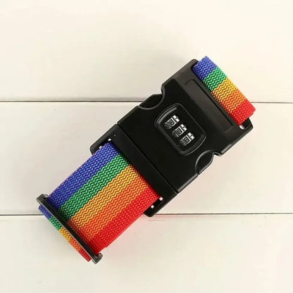Adjustable TSA-Style Luggage Security Strap
