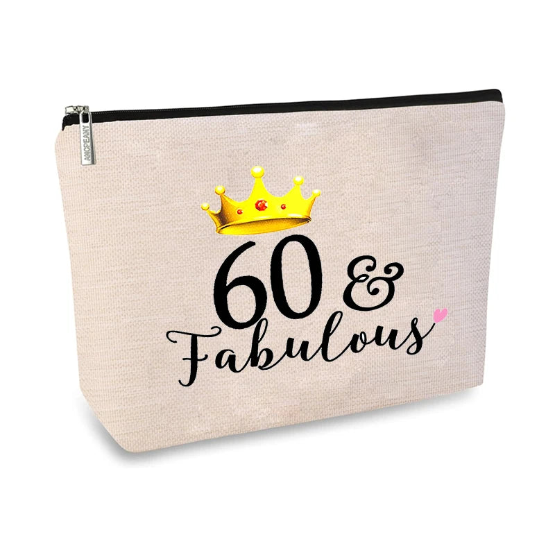 Birthday Cosmetic & Travel Toiletry Pouch for Women