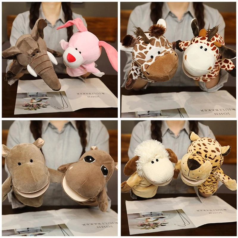 Animal Hand Finger Puppet Set