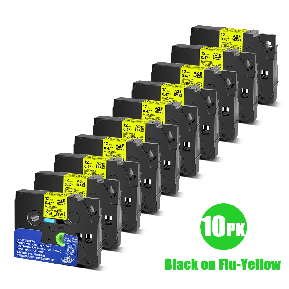 Laminated Label Tape for Brother Label Makers