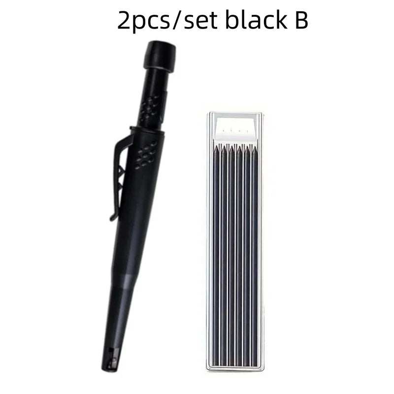 2.8mm Carpenter Mechanical Pencil Set with Sharpener
