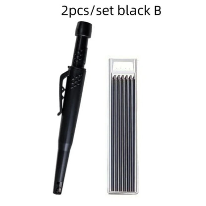 2.8mm Carpenter Mechanical Pencil Set with Sharpener